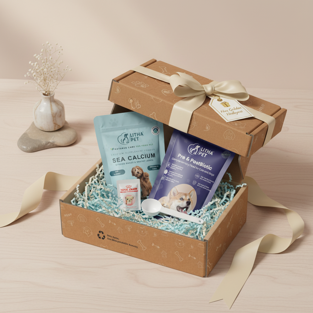 Hediye paketi - Minik mama ve küçük plastik kaşık